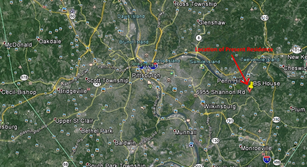 Location of Present Residence